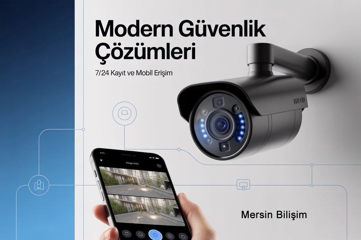 Güvenlik kamera CCTV kamera kurulum hizmeti