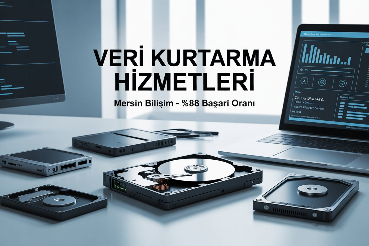 Mersin veri kurtarma profesyonel hizmet ve ekipman